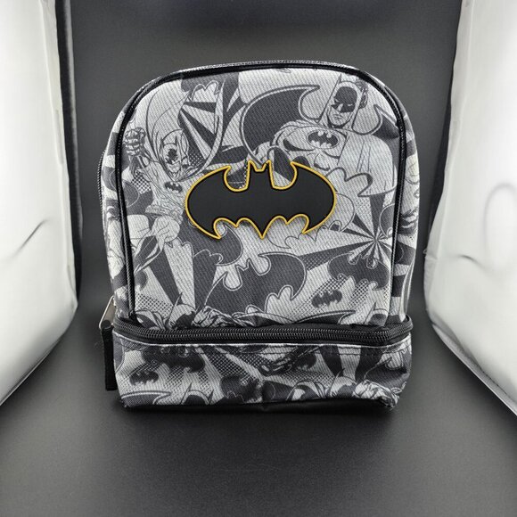 Batman Lunch Bag - Insulated - Gently Used - Picture 1 of 11